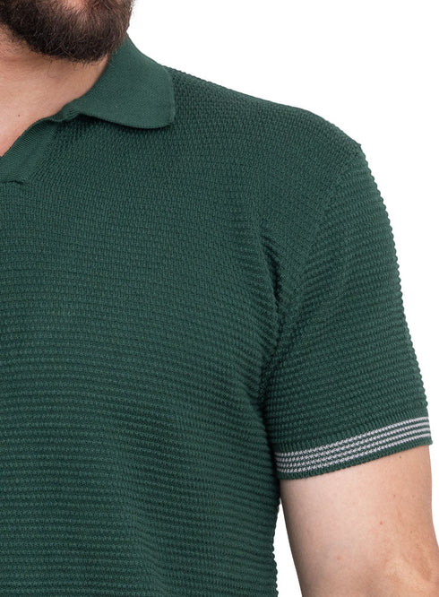 Cactus Design 27 - F - Polo Neck T-Shirt - Khotwh
